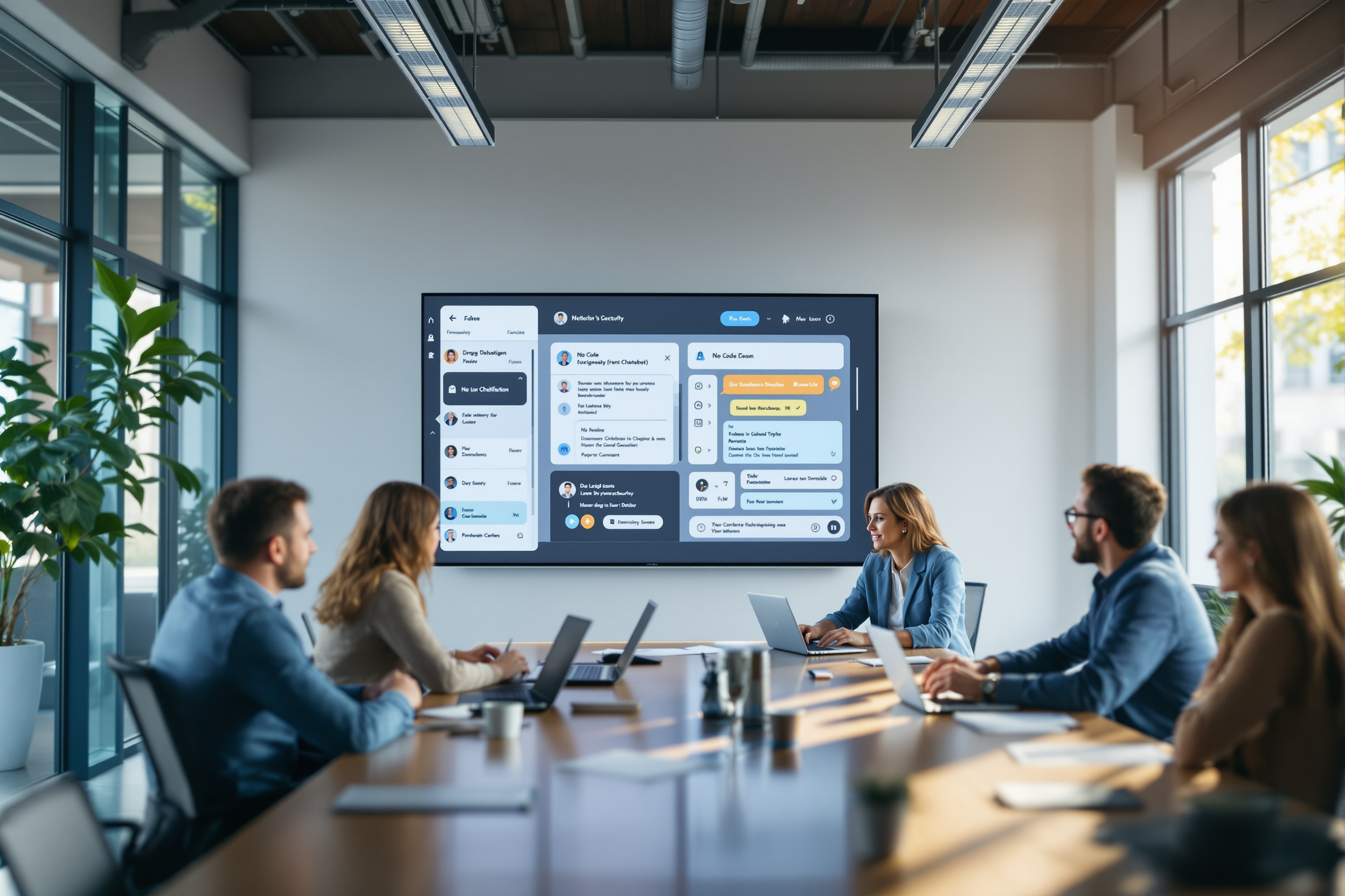 No-Code KI-Chatbot-Plattform für Unternehmenssicherheit – No-Code KI-Chatbot-Plattform für Unternehmenssicherheit nutzen