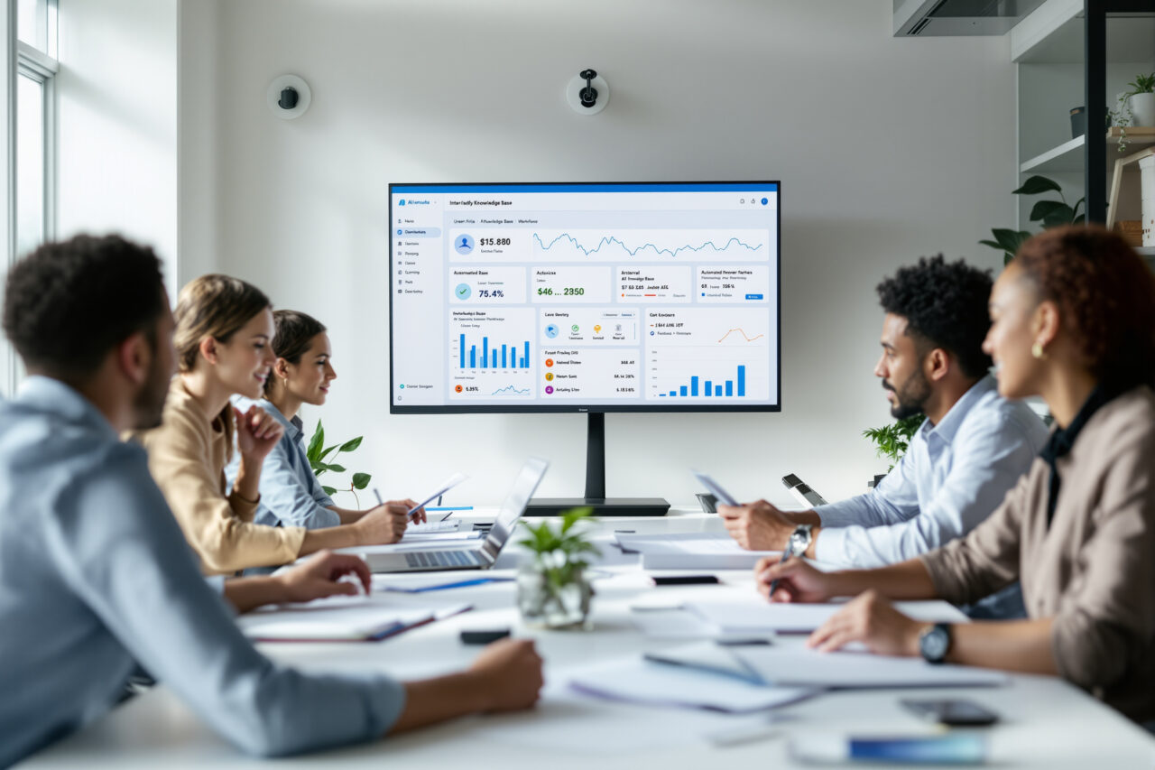 Internes Wissensmanagement mit KI automatisieren: Mehr Effizienz ohne Code