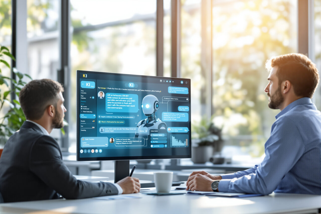 Effizienz im Vertrieb: Wie ein KI-Chatbot Kunden sicher durch den Sales Funnel begleitet