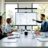 Team nutzt No-Code-Plattform für schnelle KI-Projektumsetzung.