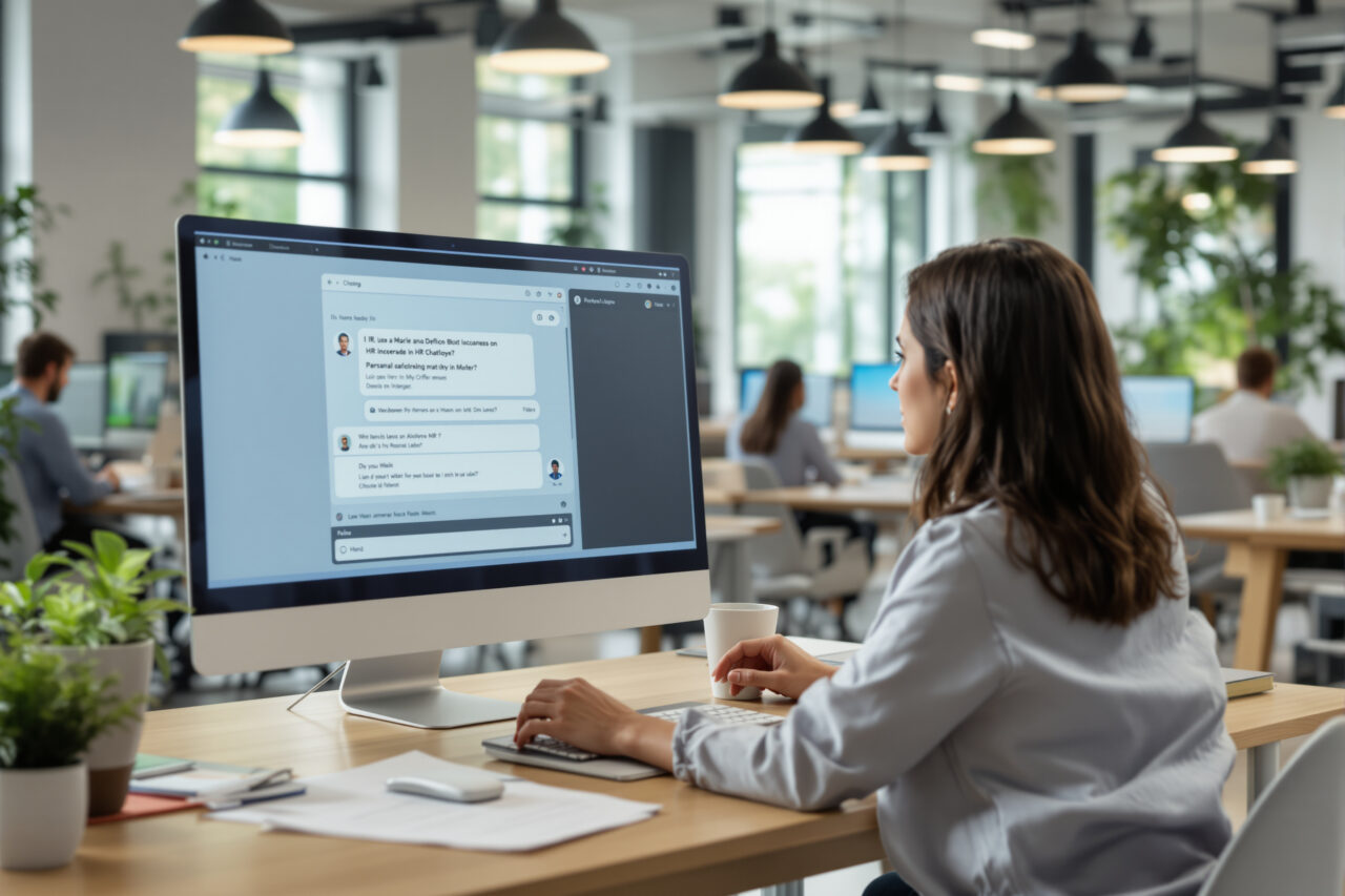 HR Chatbot Integration: Prozesse um 40 % beschleunigen und die HR-Abteilung entlasten