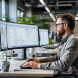 IT-Administrator automatisiert Mitarbeiter-Onboarding mit Active Directory.