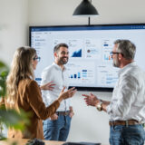 Team nutzt No-Code Plattform zur KI-Workflow-Optimierung.