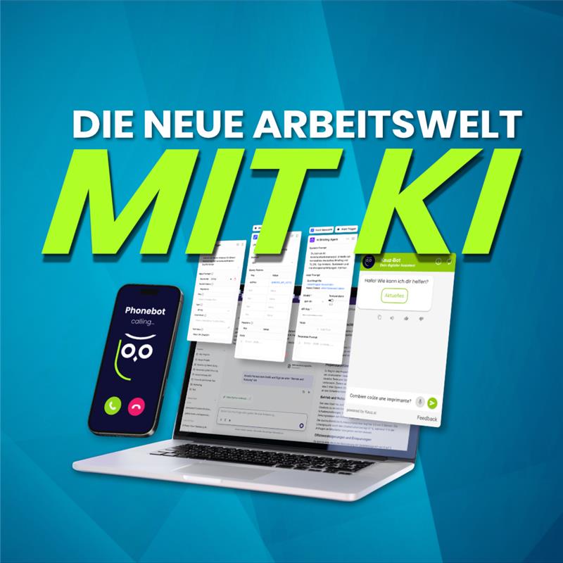 Die neue Arbeitswelt mit KI: Smarte Tools, Prozesse und bessere Zusammenarbeit