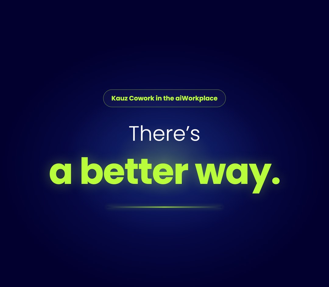 There is another way – with Kauz Cowork in the aiWorkplace.